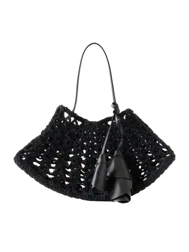 Magda Butrym Maya Crocheted Leather Tote | Thumbnail 1 Magda Butrym Maya Crocheted Leather Tote | Thumbnail 1