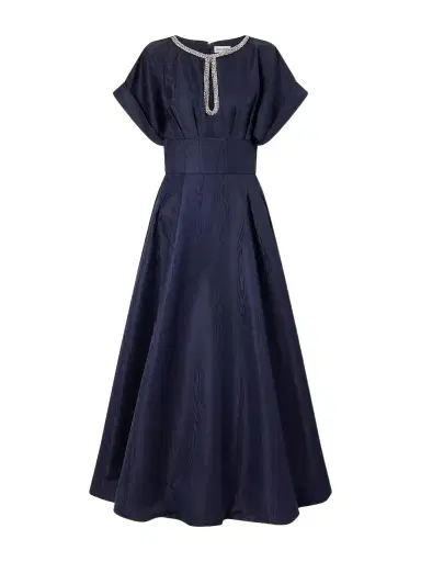 Rebecca Vallance Embellished Moire Gown | Thumbnail 1