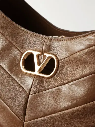 Valentino Garavani Vlogo-embellished Patchwork Leather Shoulder Bag | Thumbnail 5 Valentino Garavani Vlogo-embellished Patchwork Leather Shoulder Bag | Thumbnail 5