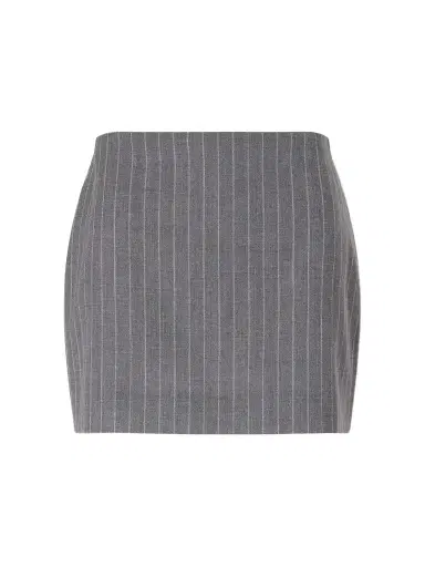 Valentino Garavani Striped Wool Mini Skirt | Thumbnail 1 Valentino Garavani Striped Wool Mini Skirt | Thumbnail 1