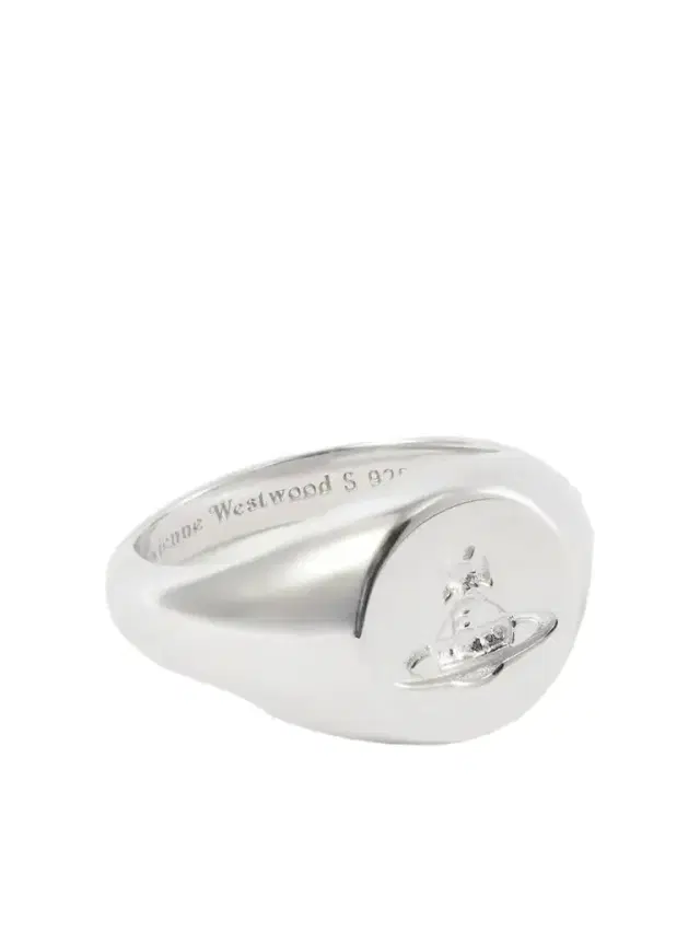 Vivienne Westwood Sigillo-debossed Recycled Silver Ring