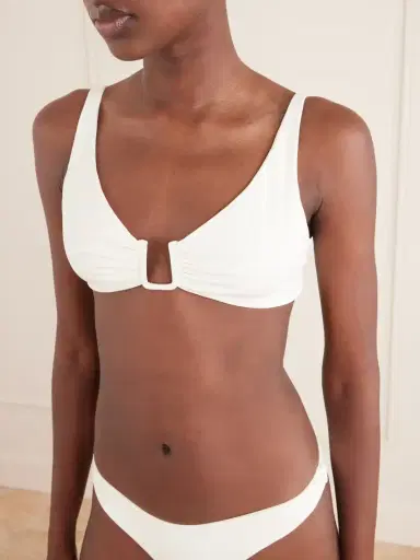 Away That Day Palma Embellished Gathered Bikini Top | Thumbnail 4 Away That Day Palma Embellished Gathered Bikini Top | Thumbnail 4