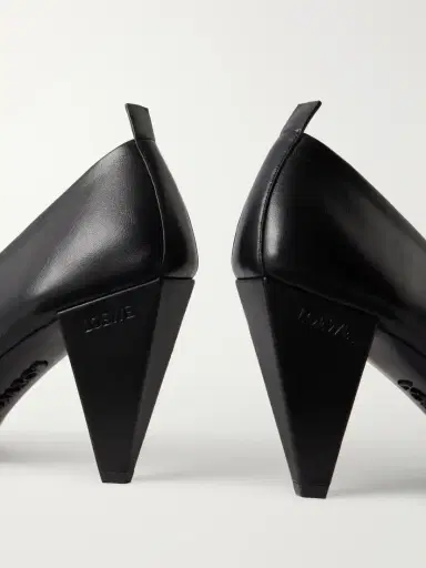 Loewe Origami Cubic 85 Leather Pumps | Thumbnail 5