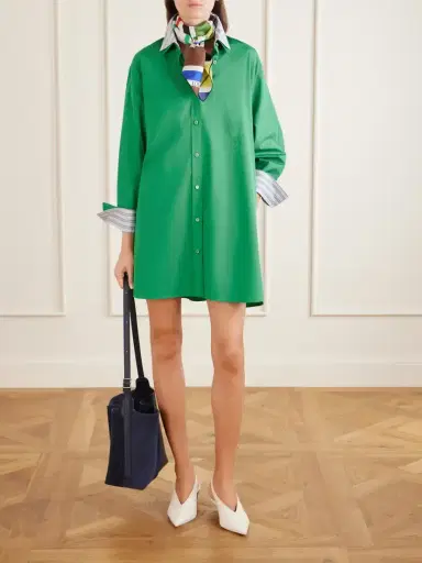 Loewe Origami Cubic 45 Leather Slingback Pumps | Thumbnail 4