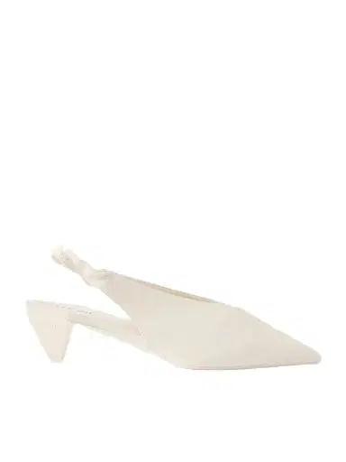 Loewe Origami Cubic 45 Leather Slingback Pumps | Thumbnail 1