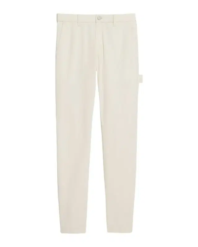 Theory Men 's Zaine Straight-Leg Canvas-Stretch Carpenter Pants