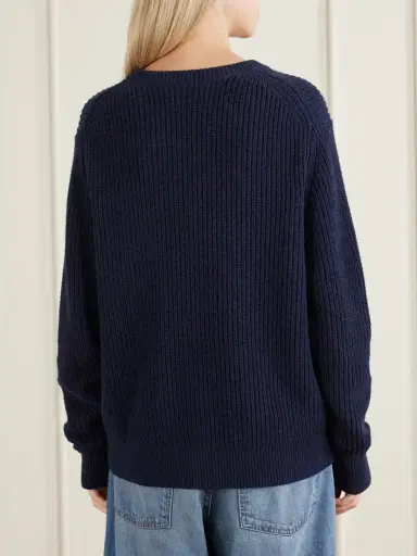 Nili Lotan Tarik Cotton And Silk-blend Sweatshirt | Thumbnail 4 Nili Lotan Tarik Cotton And Silk-blend Sweatshirt | Thumbnail 4