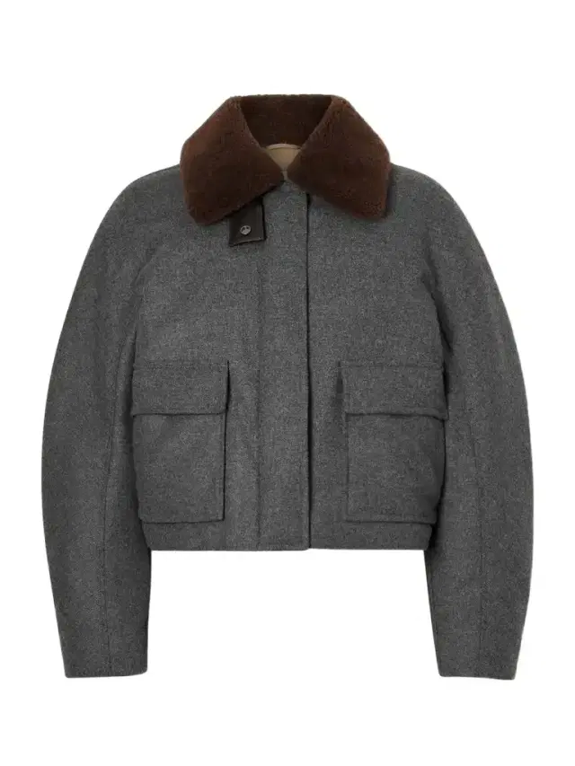 Brunello Cucinelli Shearling-trimmed Padded Wool And Cashmere-blend Down Jacket