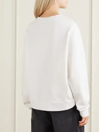 Nili Lotan Gladys Cotton Sweatshirt | Thumbnail 4 Nili Lotan Gladys Cotton Sweatshirt | Thumbnail 4