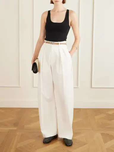 Kallmeyer Joel Pleated Cotton-poplin Wide-leg Pants | Thumbnail 2 Kallmeyer Joel Pleated Cotton-poplin Wide-leg Pants | Thumbnail 2