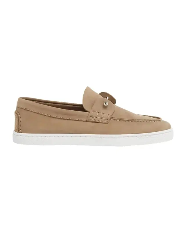 Christian Louboutin Chambeliboat Donna Leather Boat Shoes