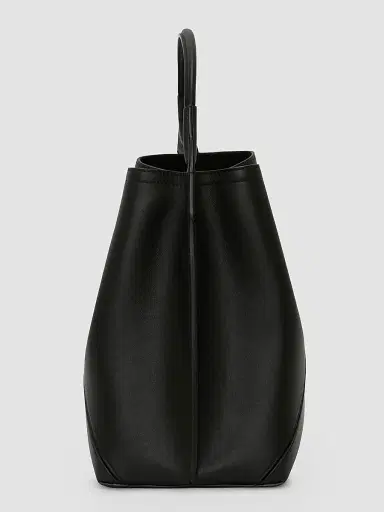 Victoria Beckham Women's Victoria Leather Bucket Bag - Black | Thumbnail 3