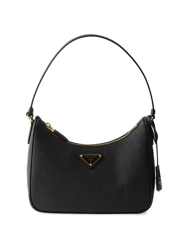 Women's Re-Edition 2005 Saffiano Leather Mini Shoulder Bag - Black Women's Re-Edition 2005 Saffiano Leather Mini Shoulder Bag - Black