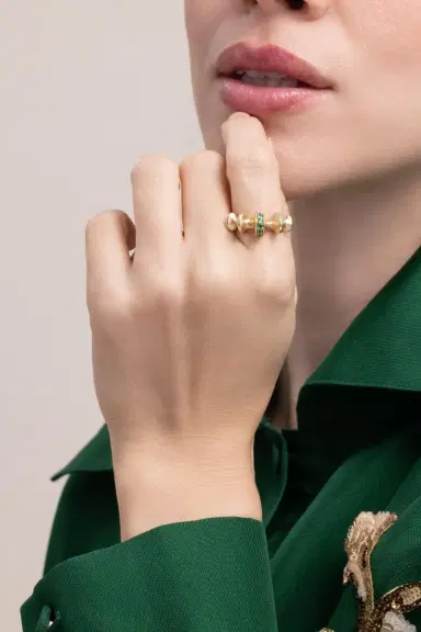 VRAM Chrona I Emerald Ring | Thumbnail 2 VRAM Chrona I Emerald Ring | Thumbnail 2