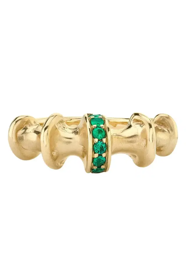 Chrona I Emerald Ring