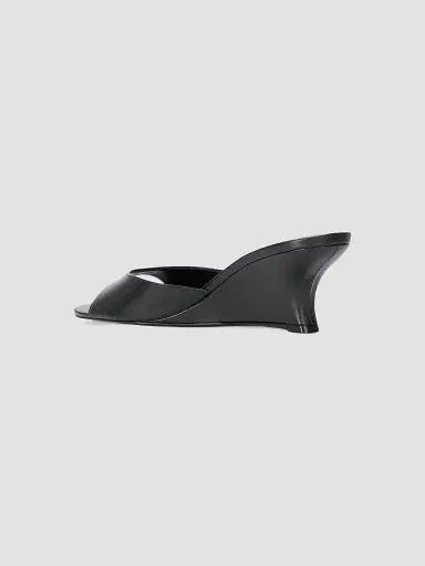 Staud Women's Brigitte 60MM Wedge Mules - Black - Size 10 | Thumbnail 2 Staud Women's Brigitte 60MM Wedge Mules - Black - Size 10 | Thumbnail 2