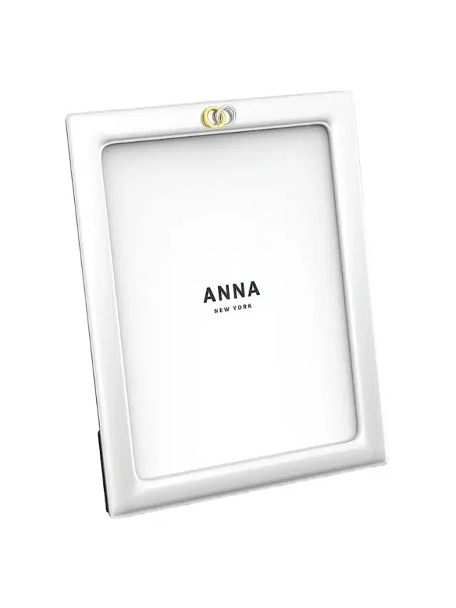 ANNA New York Ring Stainless Steel & Brass 8" x 10" Photo Frame - Silver Gold
