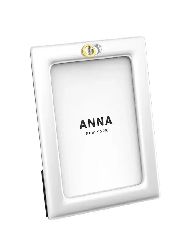 ANNA New York Ring 5" x 7" Frame - Silver Gold