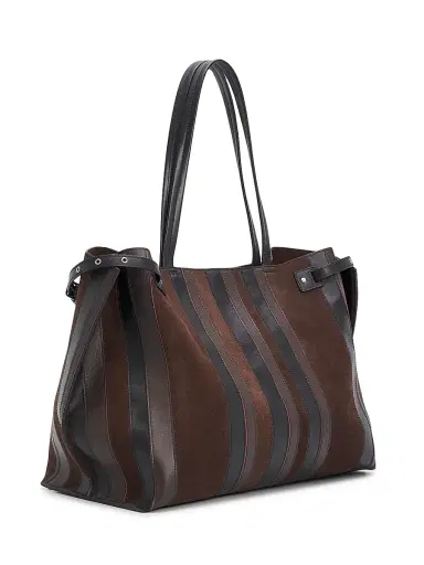 Proenza Schouler Women's Days Suede & Leather Tote Bag | Thumbnail 3 Proenza Schouler Women's Days Suede & Leather Tote Bag | Thumbnail 3