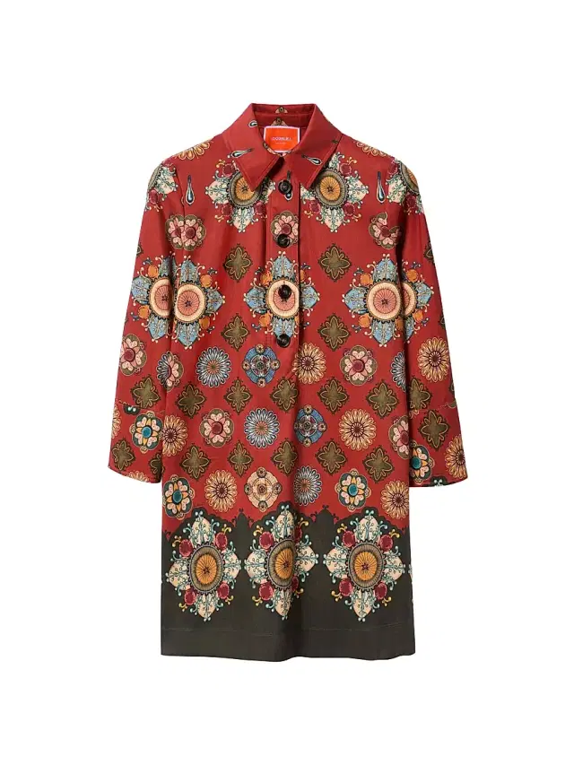La DoubleJ Women's Short Artemis Dress - Nucleus Placee Rust