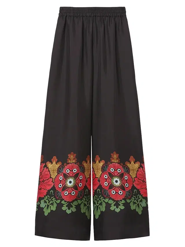 La DoubleJ Women's Palazzo Pants Placee - Bounty Placee Red