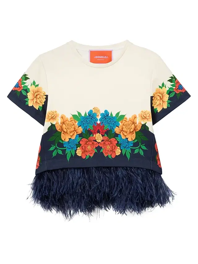 La DoubleJ Women's La Scala Tee Shirt - Princess Peony