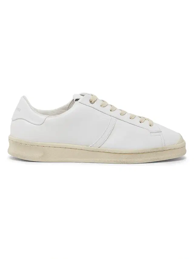 Jil Sander Men's Leather Low-Top Sneakers - Porcelian