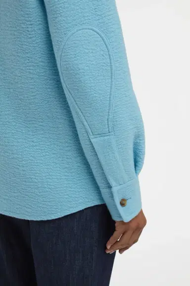 Gabriela Hearst John Austin Shirt in Light Blue Cashmere Felt | Thumbnail 7 Gabriela Hearst John Austin Shirt in Light Blue Cashmere Felt | Thumbnail 7