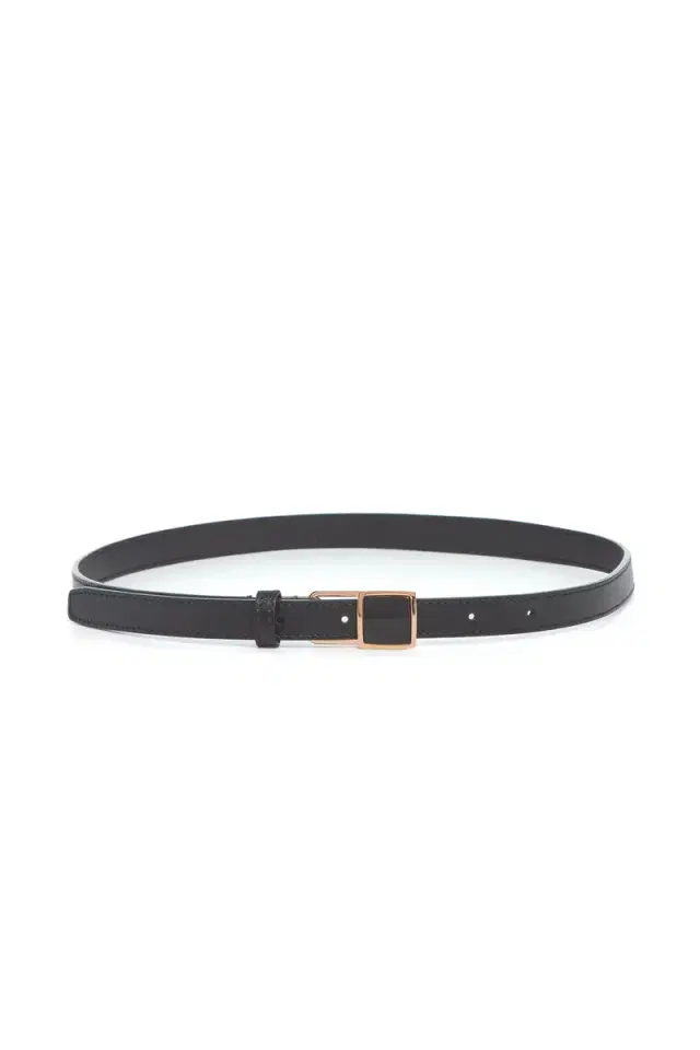 Gabriela Hearst Nina Stone Belt in Black Leather