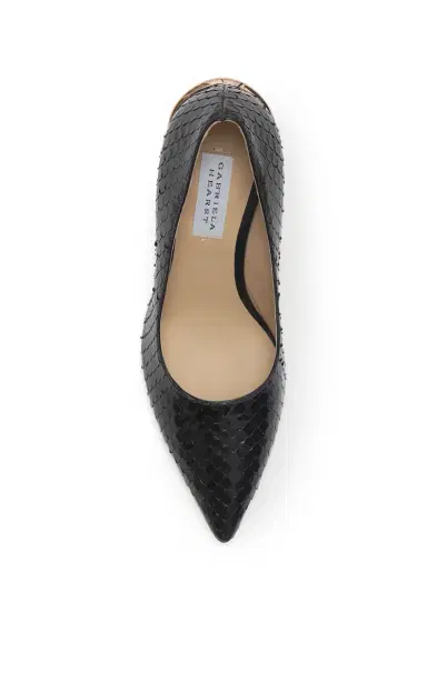 Gabriela Hearst Edwina High Heel Stiletto Pump in Black Snakeskin | Thumbnail 5 Gabriela Hearst Edwina High Heel Stiletto Pump in Black Snakeskin | Thumbnail 5