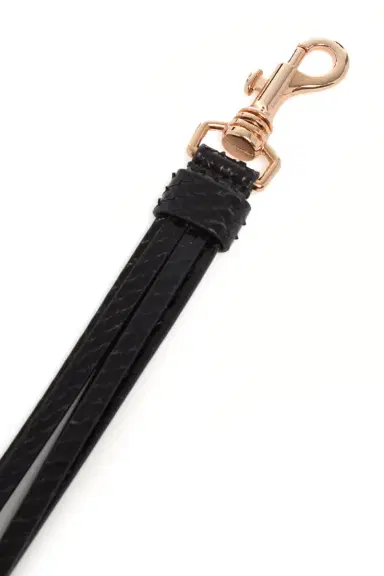 Gabriela Hearst Leonora Charm in Black Snakeskin | Thumbnail 4