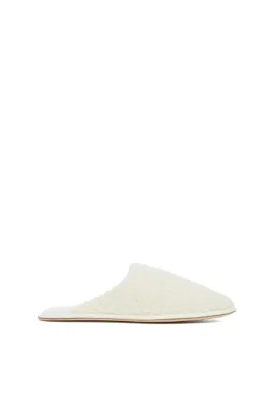 Gabriela Hearst Bristol Slipper in Cashmere Boucle | Thumbnail 1 Gabriela Hearst Bristol Slipper in Cashmere Boucle | Thumbnail 1