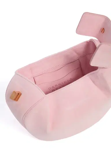 Gabriela Hearst Demi Bag in Powder Pink Suede | Thumbnail 4 Gabriela Hearst Demi Bag in Powder Pink Suede | Thumbnail 4
