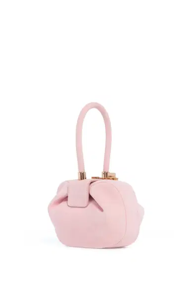 Gabriela Hearst Demi Bag in Powder Pink Suede | Thumbnail 1 Gabriela Hearst Demi Bag in Powder Pink Suede | Thumbnail 1