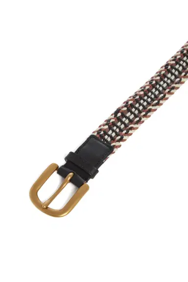 Gabriela Hearst Sam Braided Belt in Cognac Multi Leather | Thumbnail 3 Gabriela Hearst Sam Braided Belt in Cognac Multi Leather | Thumbnail 3