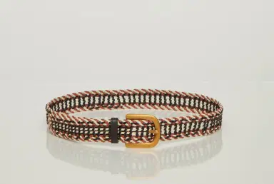 Gabriela Hearst Sam Braided Belt in Cognac Multi Leather | Thumbnail 4 Gabriela Hearst Sam Braided Belt in Cognac Multi Leather | Thumbnail 4