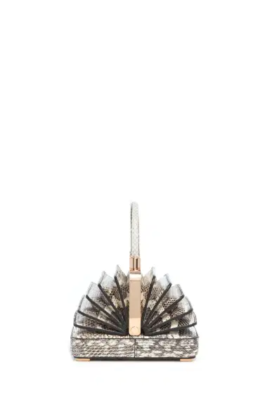 Gabriela Hearst Small Diana Bag in Black & White Snakeskin | Thumbnail 3 Gabriela Hearst Small Diana Bag in Black & White Snakeskin | Thumbnail 3