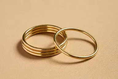 Gabriela Hearst Bangle Bracelet in 18K Yellow | Thumbnail 5 Gabriela Hearst Bangle Bracelet in 18K Yellow | Thumbnail 5