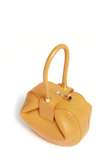 GABRIELA HEARST Nina Bag in Golden Birch Nappa Leather | Thumbnail 3