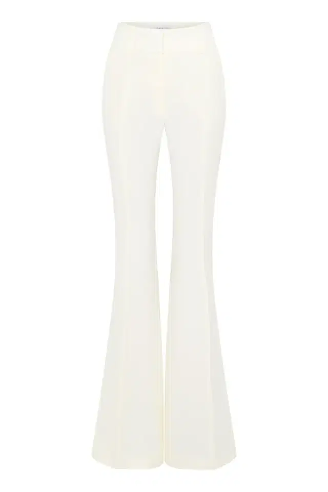 Gabriela Hearst Rhein Flare Pant in  Virgin Wool Crepe