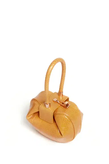 Gabriela Hearst Demi Bag in Saffron Snakeskin | Thumbnail 3