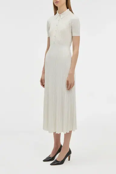 Gabriela Hearst Amor Knit Midi Dress in Cashmere Silk | Thumbnail 3 Gabriela Hearst Amor Knit Midi Dress in Cashmere Silk | Thumbnail 3
