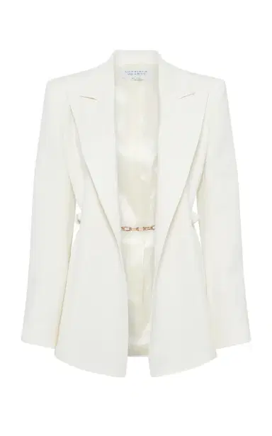 Gabriela Hearst Epona Chain Blazer in Recycled Virgin Wool | Thumbnail 1 Gabriela Hearst Epona Chain Blazer in Recycled Virgin Wool | Thumbnail 1