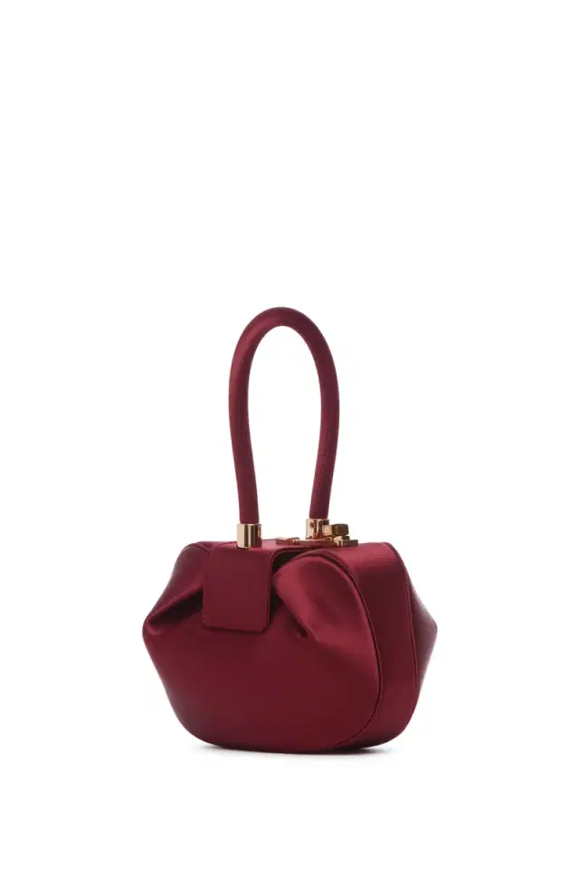 GABRIELA HEARST Demi Bag in Ruby Satin