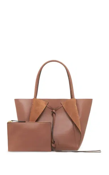 Gabriela Hearst Marija Tote Bag in Cognac Nappa Leather | Thumbnail 3 Gabriela Hearst Marija Tote Bag in Cognac Nappa Leather | Thumbnail 3