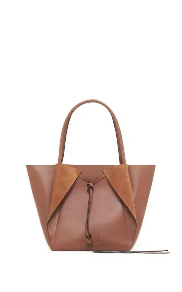 Gabriela Hearst Marija Tote Bag in Cognac Nappa Leather