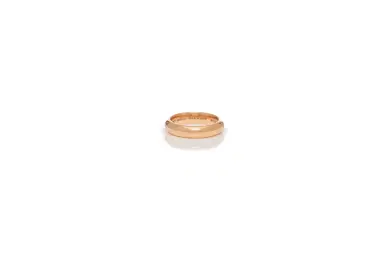 Gabriela Hearst Ring in 18K Rose Gold & Vitreous Green Enamel | Thumbnail 3