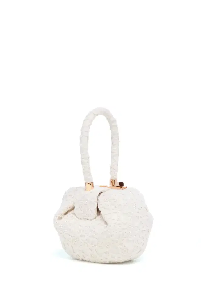 GABRIELA HEARST Demi Bag in  Nappa Leather with Cashmere Lace