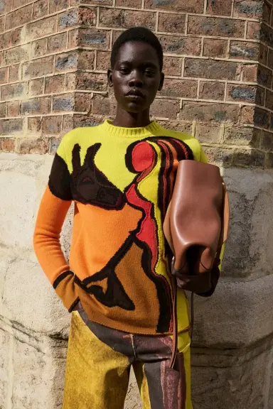 Gabriela Hearst Daneth Knit Sweater in Earth Multi Cashmere | Thumbnail 9