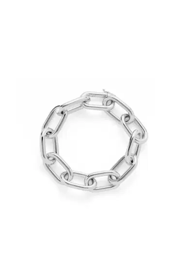 GABRIELA HEARST Link Bracelet in 18K White Gold (Classic Links) | Thumbnail 3